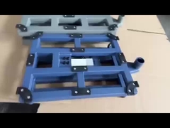 แพลตฟอร์มกันน้ำ 350 กก. ความแม่นยำอิเล็กทรอนิกส์ดิจิตอล 50x50 ซม., 50x60 ซม. เครื่องชั่งน้ำหนักแบบตั้งโต๊ะ