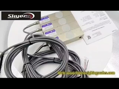IP67 Shear Beam zemic H8C-500kg Load Cell Alloy Steel Sensor Platform การชั่งเซ็นเซอร์ C3