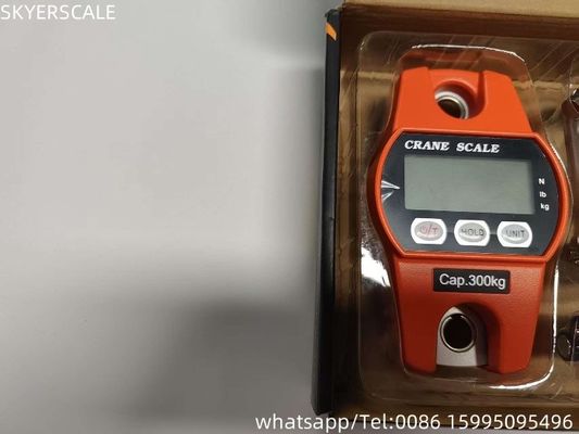 คุณภาพ  300kg Powered Steel Eletronic Crane Scale Digital Hanging Scale 3*AA Dry Battery โรงงาน