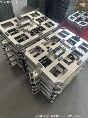 คุณภาพ  Platform Bench 304 Stainless Steel Waterproof Weighing Scales 700x600mm 600kg Scale โรงงาน