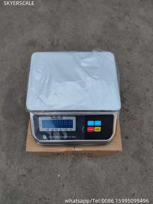 คุณภาพ  15kg Weight Measuring Waterproof Stainless Steel Sea Food Scale โรงงาน