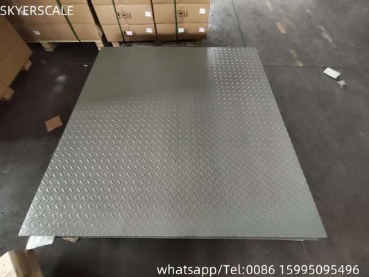 คุณภาพ  Electronic Heavy Duty Weight Scale 0.8x1.2m 3 Ton  Floor Scale For Industrial Use โรงงาน