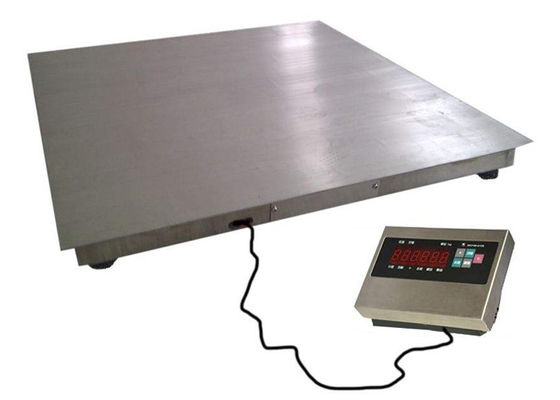 เครื่องชั่งสแตนเลสสตีลขัดเงาขนาด 1.5x2m 3T