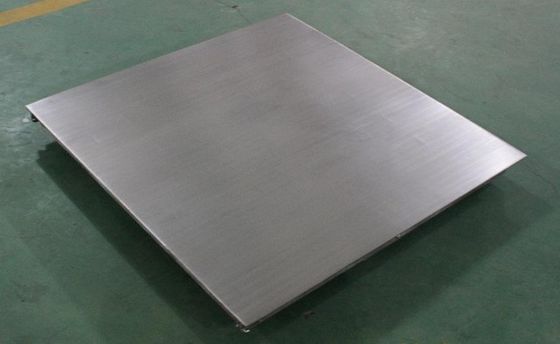 เครื่องชั่งสแตนเลสสตีลขัดเงาขนาด 1.5x2m 3T