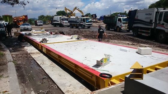 เครื่องชั่งแบบรถบรรทุกขนาด 100 ตัน 3 × 16 ม. Weighbridge