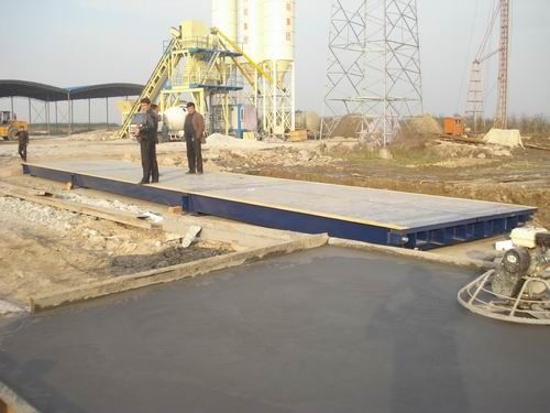 เครื่องชั่งน้ำหนักจีนผลิตเครื่องชั่งน้ำหนักรถบรรทุกขนาด 3x16m-60 ตันสำหรับรถบรรทุกชั่งน้ำหนัก