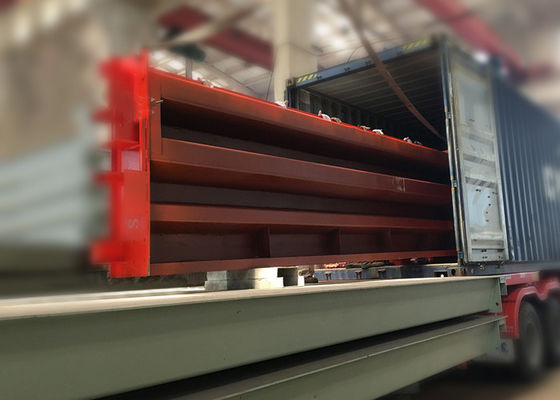 ทนการกัดกร่อน 3 × 18m 100t เครื่องชั่งรถบรรทุก Weighbridge