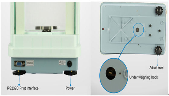 เครื่องชั่งอิเล็คทรอนิคส์ขนาดเดียว Lab 220 กรัมความแม่นยำ 0.0001g