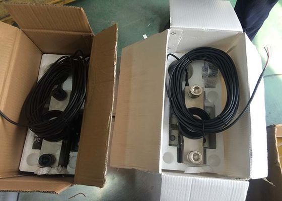 ZEMIC HM9B ชั่งน้ำหนักโหลดเซลล์ 20t 30t Double Shear Beam Load Cell ด้านล่างสีขาวสำหรับ Weighbridge