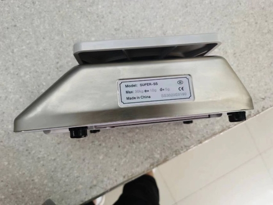 อิเล็กทรอนิกส์ ดิจิตอล กันน้ํา Scale น้ําหนัก สแตนเลส ดิจิตอล น้ําหนัก โต๊ะเบนจ์ Scale Super-ss 15kg