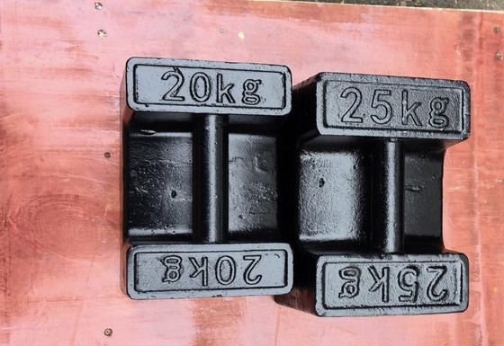 20kg 25kg น้ําหนักประเภท M1 สําหรับเครื่องทดสอบน้ําหนักตกแบบมาตรฐานสําหรับปรับขนาด