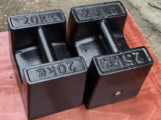 20kg 25kg น้ําหนักประเภท M1 สําหรับเครื่องทดสอบน้ําหนักตกแบบมาตรฐานสําหรับปรับขนาด