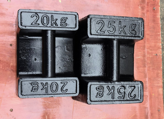 20kg 25kg น้ําหนักประเภท M1 สําหรับเครื่องทดสอบน้ําหนักตกแบบมาตรฐานสําหรับปรับขนาด