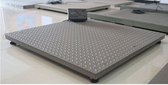 เครื่องชั่งน้ำหนักดิจิตอลพื้นน้ำหนัก 5,000lbs ขนาด 1.2x1.2m