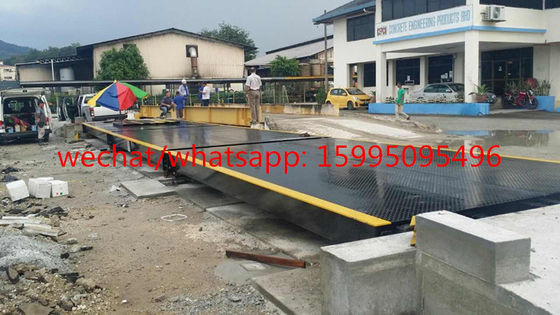 80t Q235 เครื่องชั่งน้ำหนักรถบรรทุกชุบสังกะสีแบบพกพาร้อน