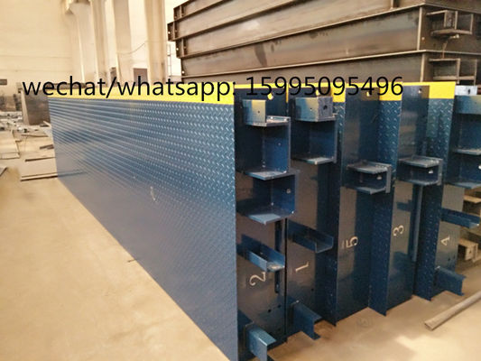 80t Q235 เครื่องชั่งน้ำหนักรถบรรทุกชุบสังกะสีแบบพกพาร้อน