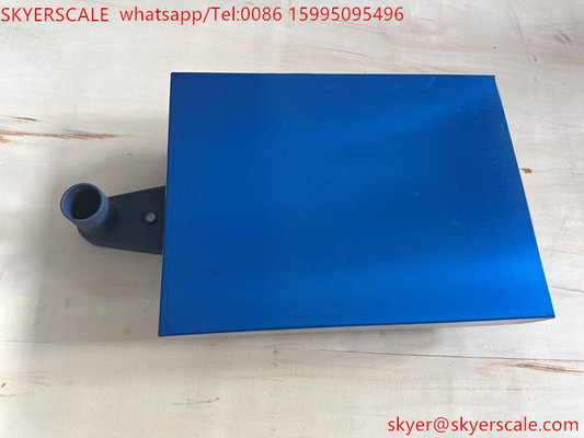 สีน้ําเงิน สแตนเลสคาร์บอน เบนช์ น้ําหนัก 30x40cm 100kg ฝุ่นเคลือบ