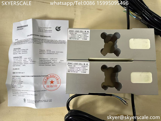 Zemic L6G Load Cell Single Point Load Sensors ความจุ 500 กิโลกรัม สําหรับปลาตาราง