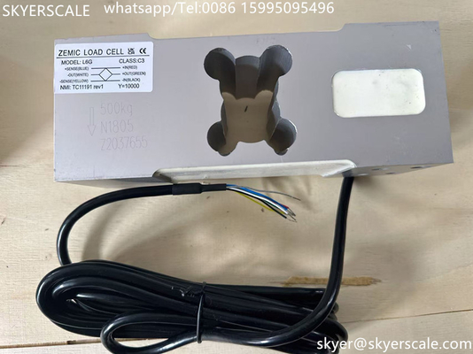 Zemic L6G Load Cell Single Point Load Sensors ความจุ 500 กิโลกรัม สําหรับปลาตาราง