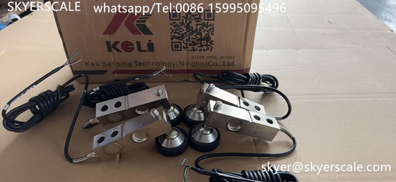 Keli Shear Beam 2 ตัน Load Cell SQB กับเท้าสําหรับพื้นปริมาณปริมาณสัตว์