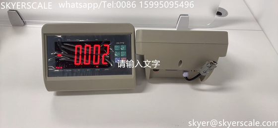 ตัวชี้วัดการชั่ง XK3190-T7+E พร้อมระบบอินเตอร์เฟียสเคเบิล rs232 สําหรับชั่งพื้น