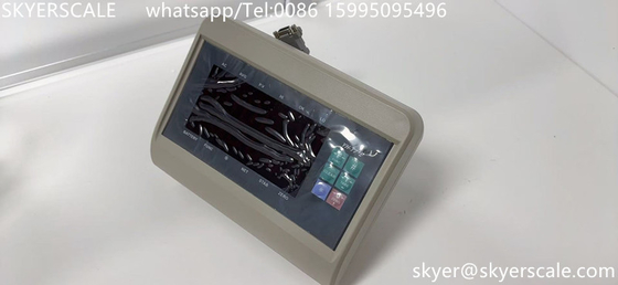ตัวชี้วัดการชั่ง XK3190-T7+E พร้อมระบบอินเตอร์เฟียสเคเบิล rs232 สําหรับชั่งพื้น