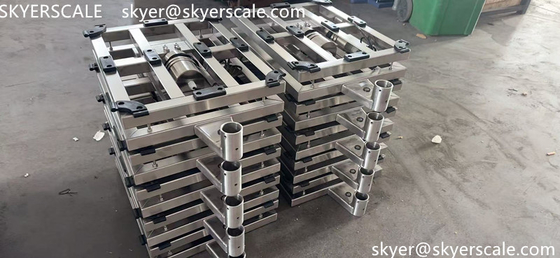 ระดับความแม่นยําสูง โลหะไร้สแตนเลส Industrial Bench Scale 300KG ถึง 800KG ระดับพื้นที่ชั่ง