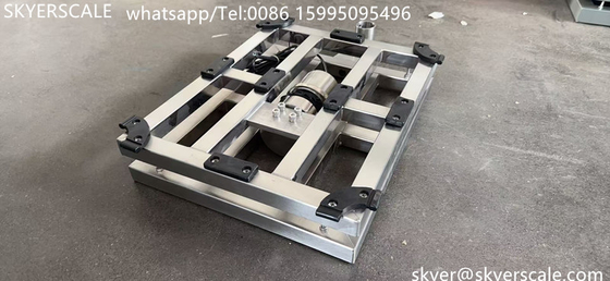 ระดับความแม่นยําสูง โลหะไร้สแตนเลส Industrial Bench Scale 300KG ถึง 800KG ระดับพื้นที่ชั่ง