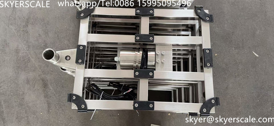 เต็มสแตนเลส กันน้ํา อิเล็กทรอนิกส์ดิจิตอลเบนจ์สกะแนน 40x50cm 150kg แพลตฟอร์มชั่งปลีก
