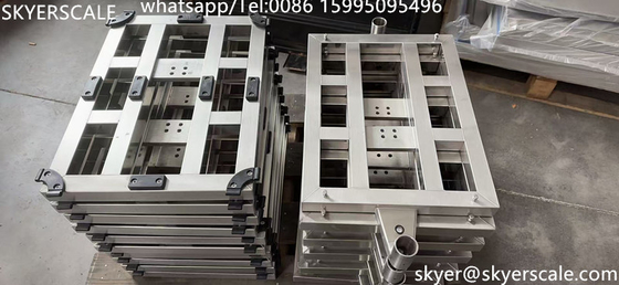 เต็มสแตนเลส กันน้ํา อิเล็กทรอนิกส์ดิจิตอลเบนจ์สกะแนน 40x50cm 150kg แพลตฟอร์มชั่งปลีก