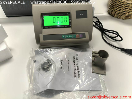 YaoHua XK3190-A12 LCD น้ําหนักสําหรับการแสดงขนาดอุตสาหกรรม