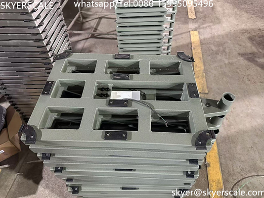 ขนาดดิจิตอล 60x80cm 600kg ขนาดอิเล็กทรอนิกส์ สแตนเลสคาร์บอน