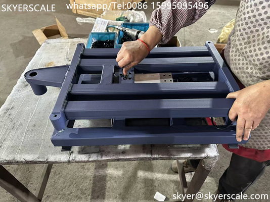 ขนาดดิจิตอล 60x80cm 600kg ขนาดอิเล็กทรอนิกส์ สแตนเลสคาร์บอน