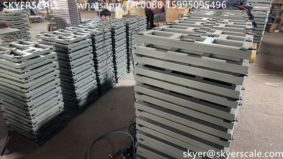 ขนาดดิจิตอล 60x80cm 600kg ขนาดอิเล็กทรอนิกส์ สแตนเลสคาร์บอน