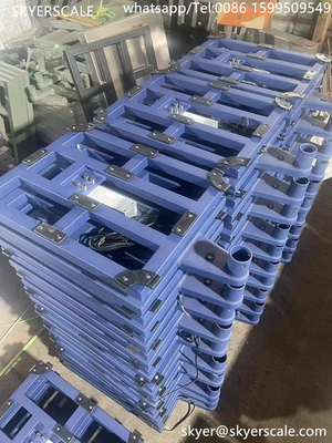 ขนาดดิจิตอล 40x50cm 100kg ขนาดอิเล็กทรอนิกส์ สแตนเลสคาร์บอน