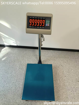 300 กิโลกรัม Platform Bench Scale เชื่อมต่อคอมพิวเตอร์ ด้วยราคา 232 บาท