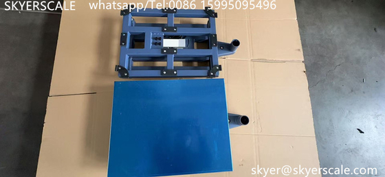 400x400 มม 100 กิโลกรัม ตารางชั่งด้วยจอ LCD / LED
