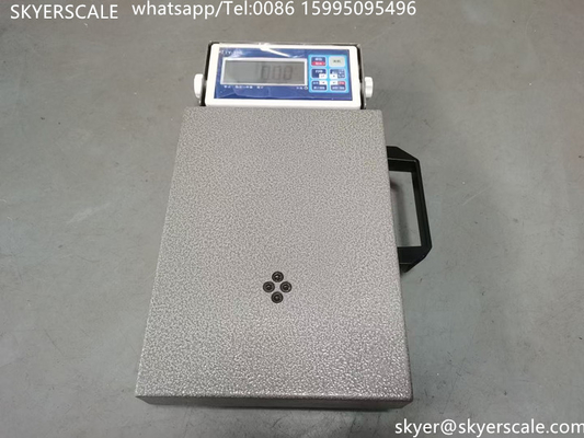 100 กิโลกรัม Logistic Digital Weighing Scale ความแม่นยําสูง Display การนับตารางบนบน Platform Scale