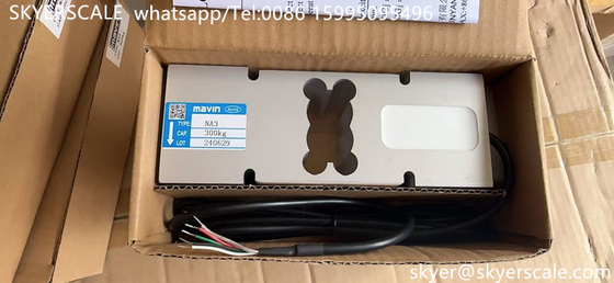 เครื่องตรวจจับเซลล์ภาระ NA3 แบรนด์ Mavin 300KG สําหรับปลาตฟอร์มขนาด 50x60cm