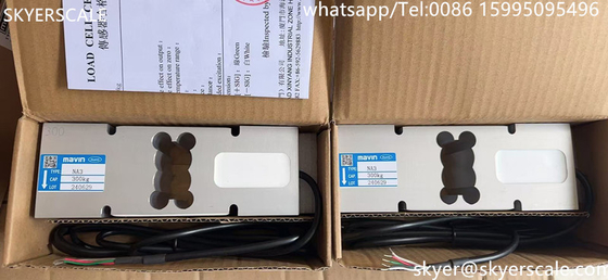 เครื่องตรวจจับเซลล์ภาระ NA3 แบรนด์ Mavin 300KG สําหรับปลาตฟอร์มขนาด 50x60cm