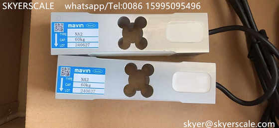 น้ําหนัก Mavin แบรนด์ NA2 เซลล์ภาระ 60 กิโลกรัม สําหรับ 30x40 ซม.