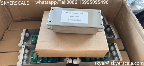 สแตนเลส 4 ทาง Load Cell กล่องการรวมดิจิตอล