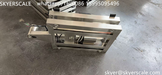 200kgs สแตนเลส Platform Scale น้ําหนักดิจิตอลเบนจ์
