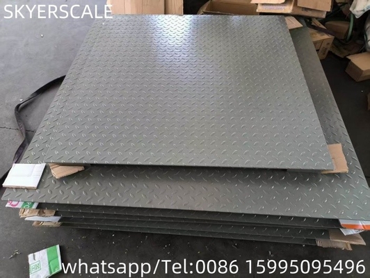 1.5x1.5m อิเล็กทรอนิกส์พื้นปลาสเกล แพลตฟอร์ม อุตสาหกรรมปลาสเกลด้วยตัวชี้ A12E