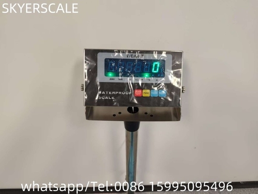 40x50cm 150kg Weighing Platform Scale Stainless Steel With Green LED Waterproof Indicator ขนาดของพื้นที่ชั่งเป็น 40x50cm 150kg ขนาดของพื้นที่ชั่งเป็น 150kg