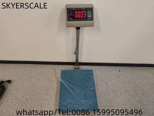 โรงงานปรับเปลี่ยน 45x60cm 500kg พลาตฟอร์ม น้ําหนักดิจิทัล Scale พลาตฟอร์มอิเล็กทรอนิกส์
