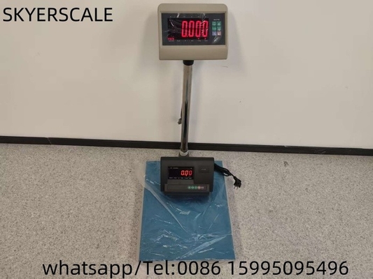 40x50cm 300kg ขนาดเบนจ์ อิเล็กทรอนิกส์ XK390-T7+E LED Screen ดิจิตอล Weighing Platform