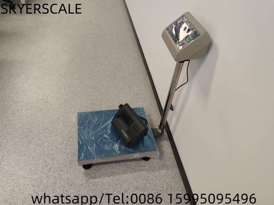 40x50cm 300kg ขนาดเบนจ์ อิเล็กทรอนิกส์ XK390-T7+E LED Screen ดิจิตอล Weighing Platform