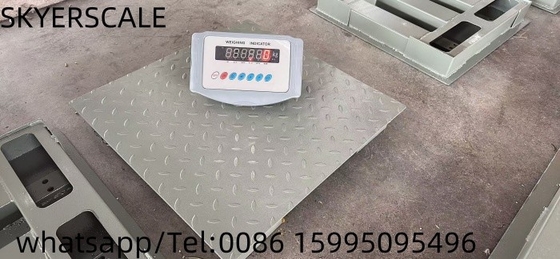 โครงการคาร์บอนสแตนเลส พลาทฟอร์มพื้นชั่ง 1.22x1.22m 3t กับตัวชี้วัด XK315A1X