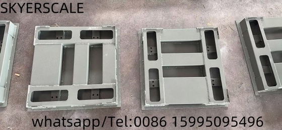 โครงการคาร์บอนสแตนเลส พลาทฟอร์มพื้นชั่ง 1.22x1.22m 3t กับตัวชี้วัด XK315A1X